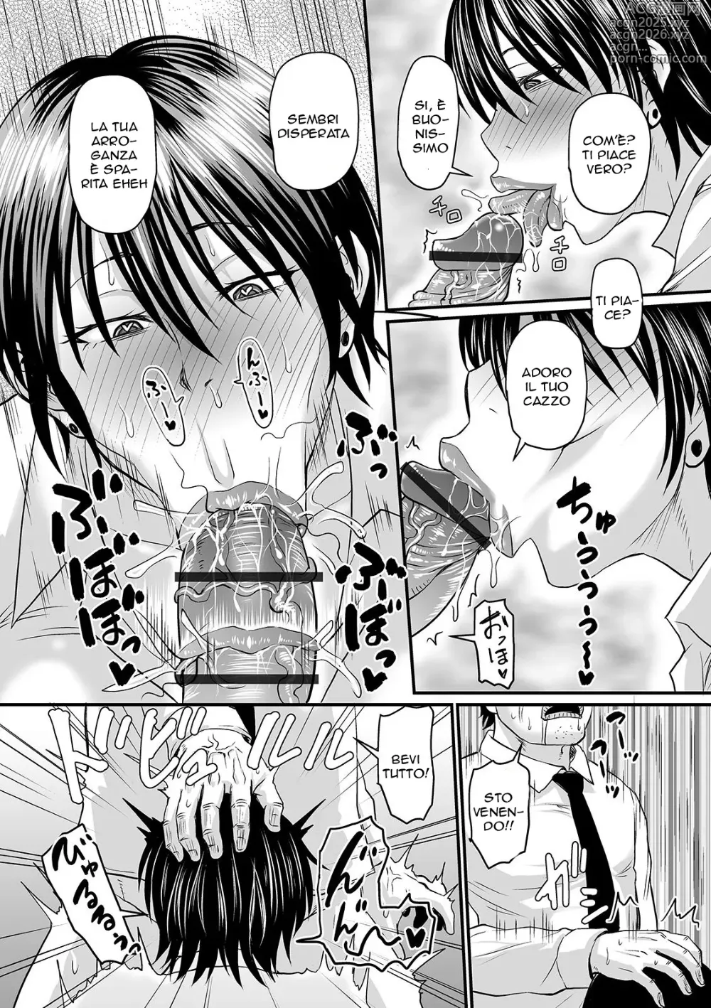 Page 9 of manga Fai Quello che Dice il Capo