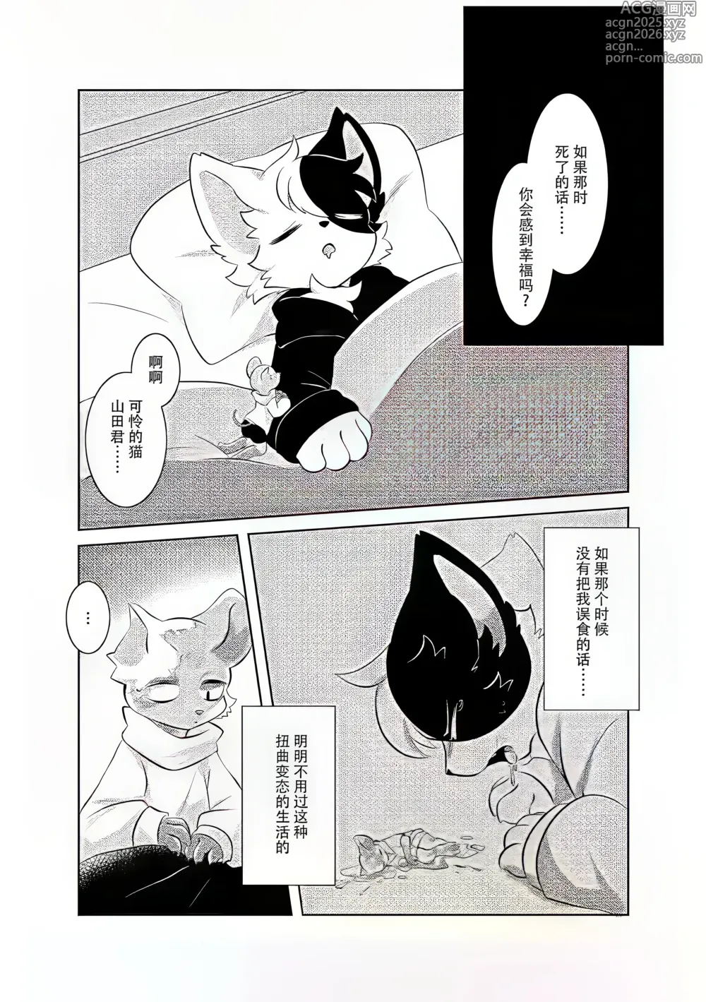 Page 12 of doujinshi Sara no Ue de Anata to Warutu wo