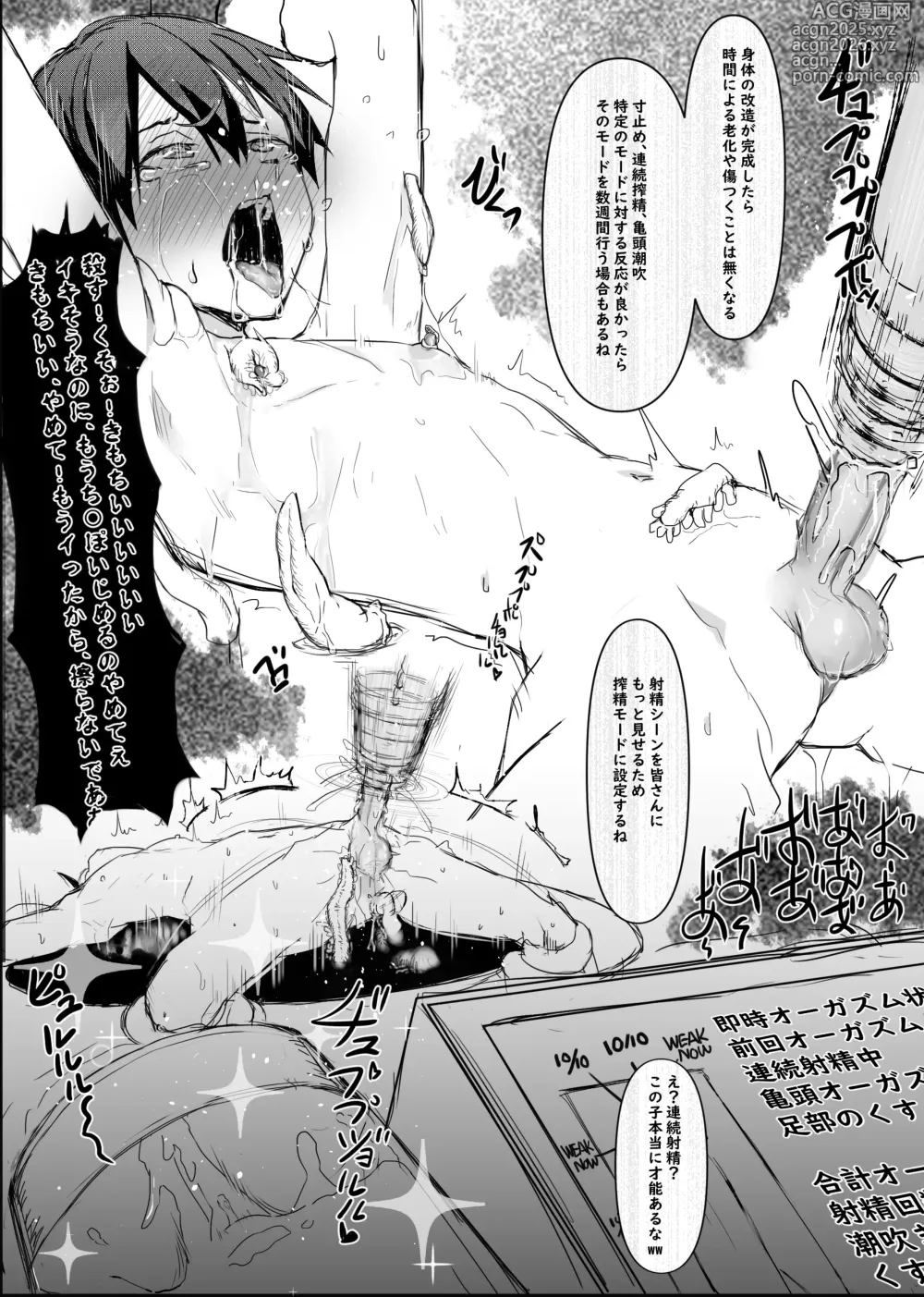 Page 32 of doujinshi Boku ga Kangaeta Saikyou no Kikai!