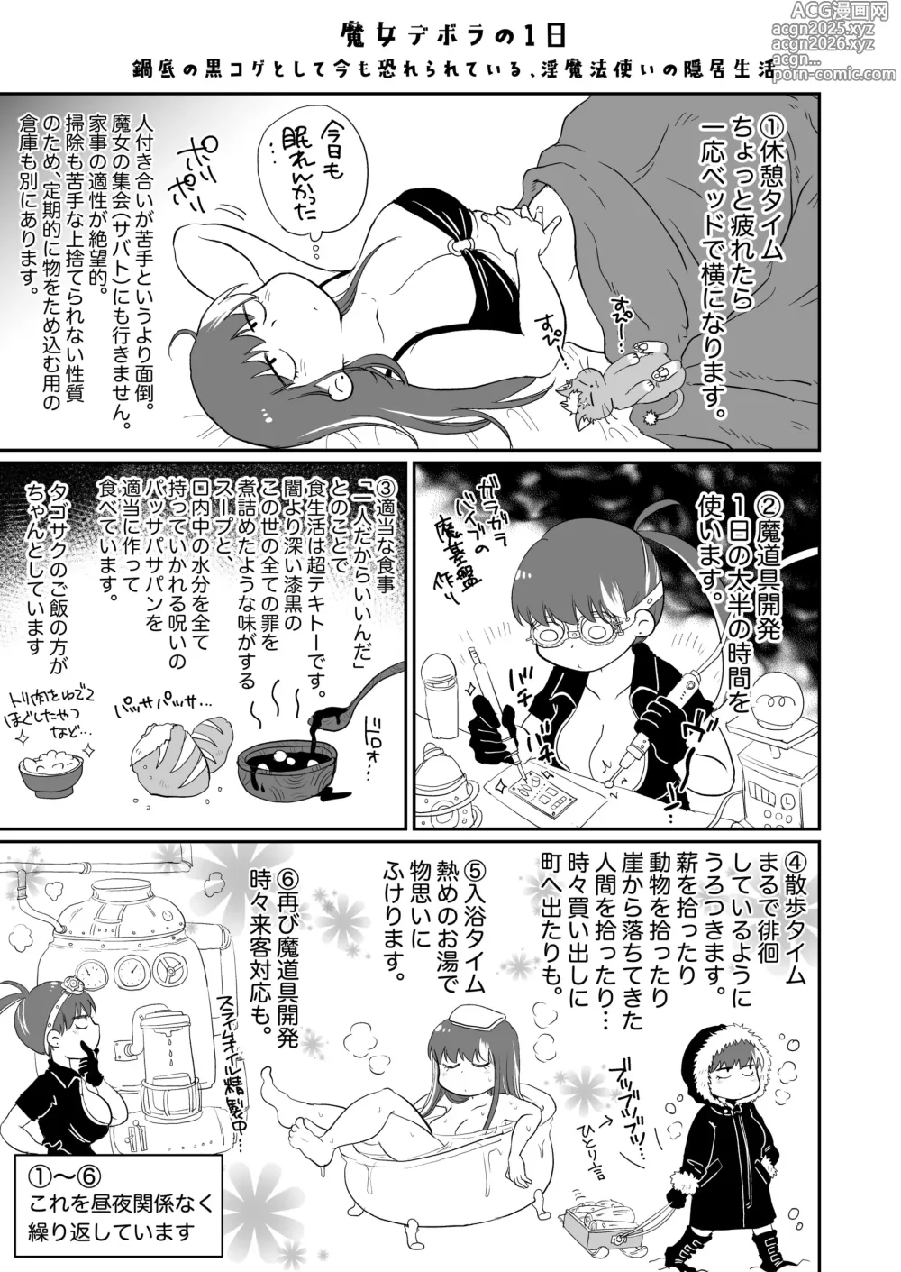 Page 62 of doujinshi Sister wa Majo no Jikkentai Zenpen