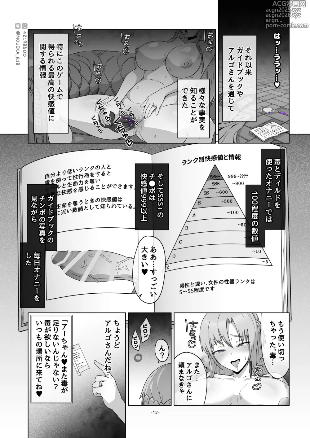 Page 12 of doujinshi Sword Art ●nline ~EP.3 rafin・kofinnomasuku~