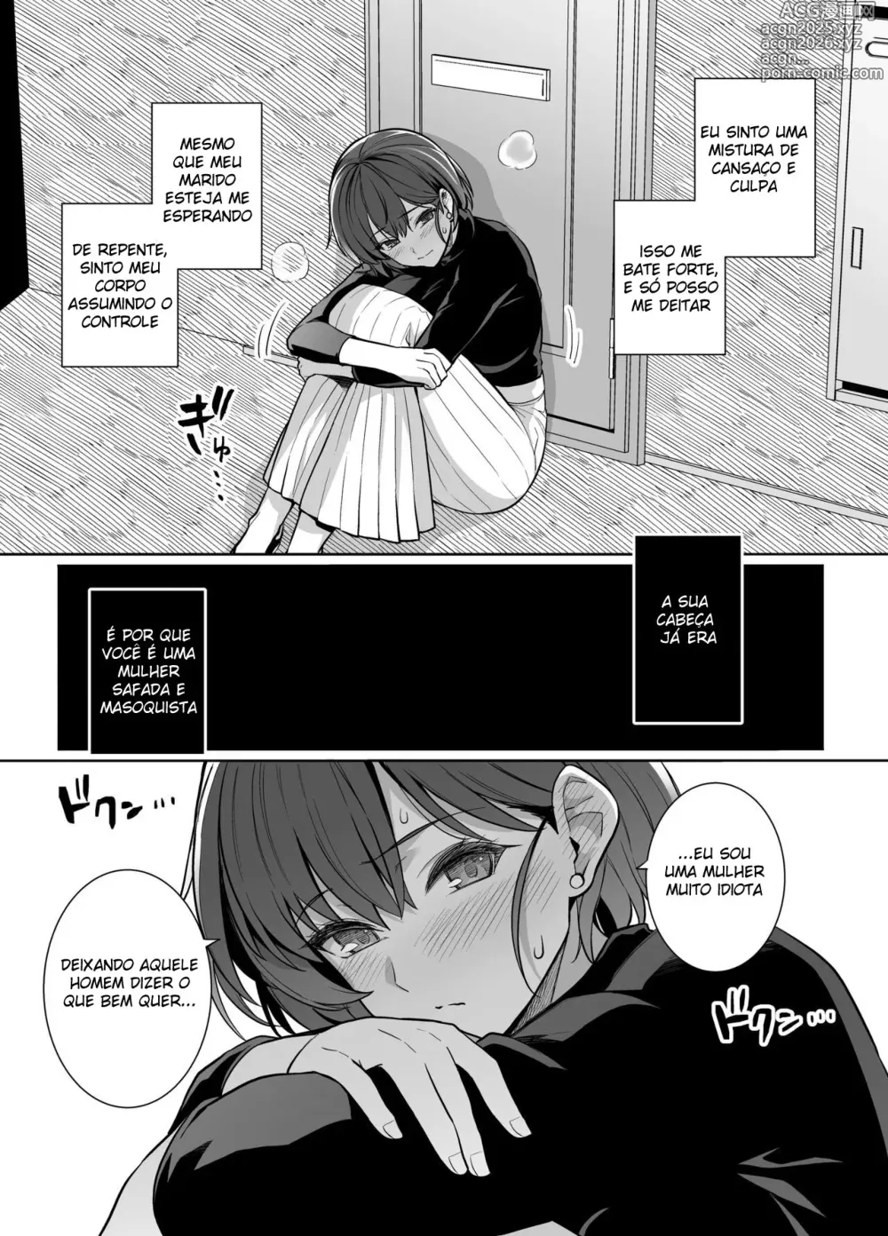 Page 16 of doujinshi Até Que Minha Esposa Se Torne A Fêmea de Outro Homem. O Lado Oculto ― A Esposa Peituda de Cabelo Curto: O Caso de Sasaki Misaki. ―