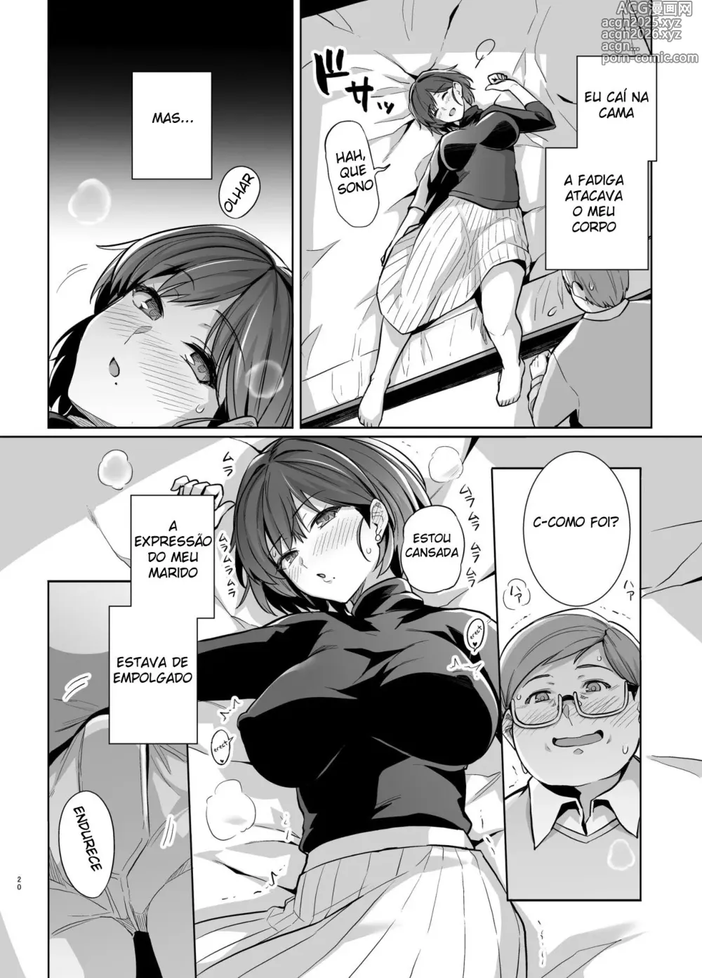 Page 19 of doujinshi Até Que Minha Esposa Se Torne A Fêmea de Outro Homem. O Lado Oculto ― A Esposa Peituda de Cabelo Curto: O Caso de Sasaki Misaki. ―