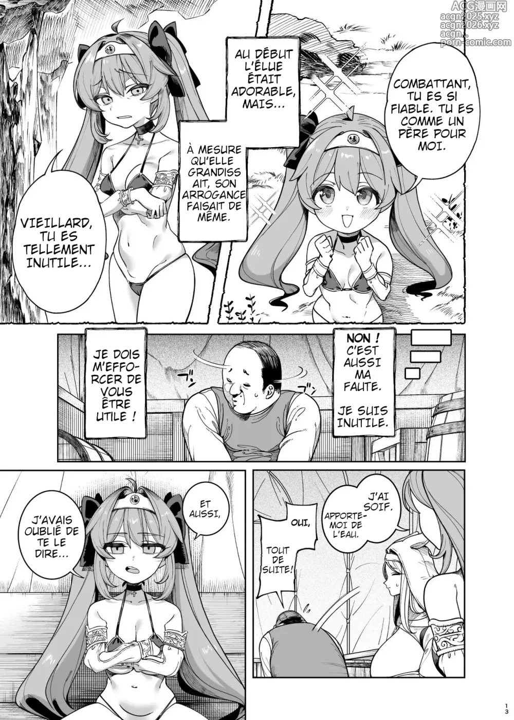 Page 12 of doujinshi _Isekai_Wakarase_Ojisan_Yuusha_Ryoujoku_Hen_[french]_