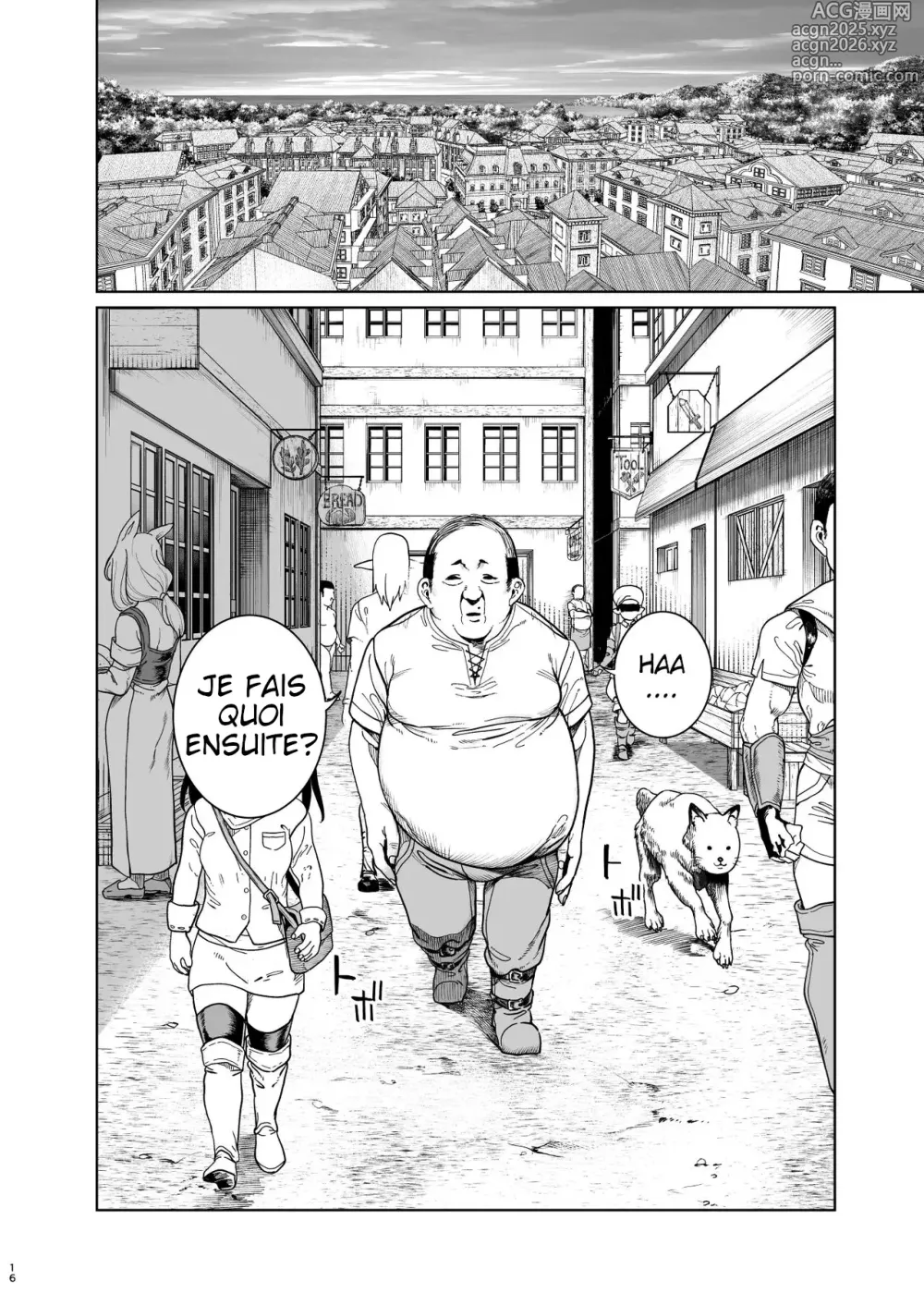 Page 15 of doujinshi _Isekai_Wakarase_Ojisan_Yuusha_Ryoujoku_Hen_[french]_