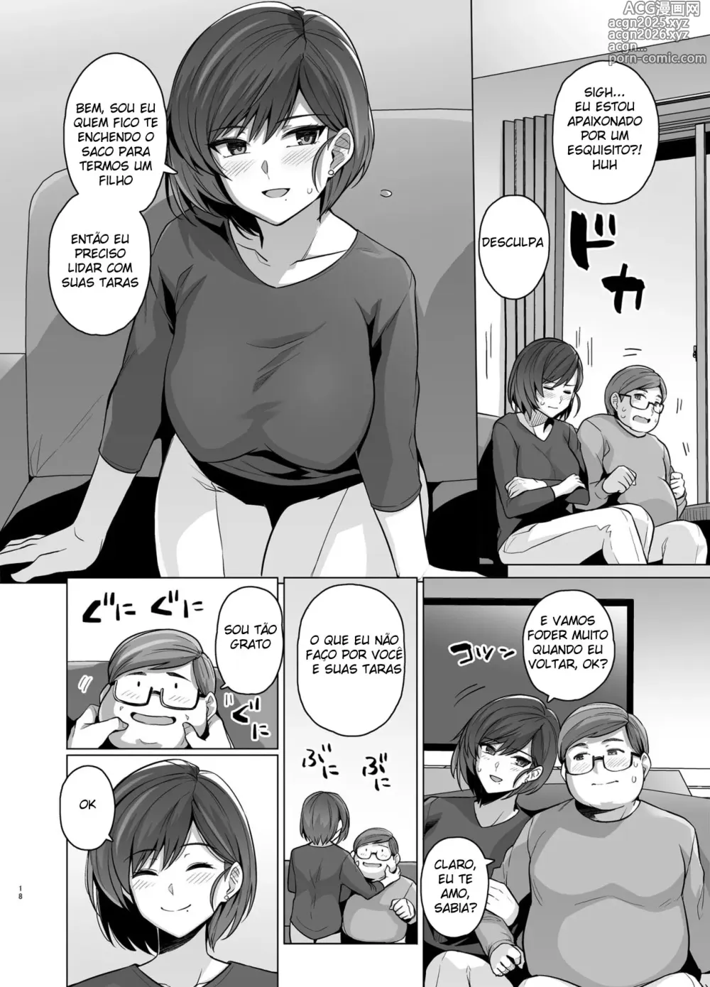 Page 20 of doujinshi Até Que Minha Esposa Se Torne A Fêmea de Outro Homem. ―A Esposa Peituda de Cabelo Curto: Edição de Sasaki Misaki― (decensored)