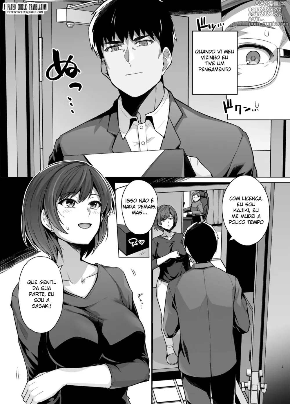 Page 5 of doujinshi Até Que Minha Esposa Se Torne A Fêmea de Outro Homem. ―A Esposa Peituda de Cabelo Curto: Edição de Sasaki Misaki― (decensored)