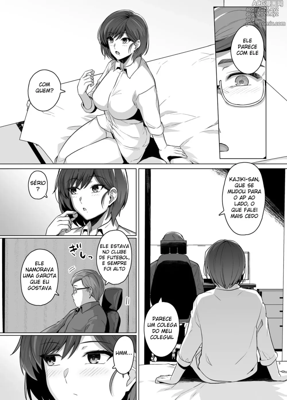 Page 7 of doujinshi Até Que Minha Esposa Se Torne A Fêmea de Outro Homem. ―A Esposa Peituda de Cabelo Curto: Edição de Sasaki Misaki― (decensored)