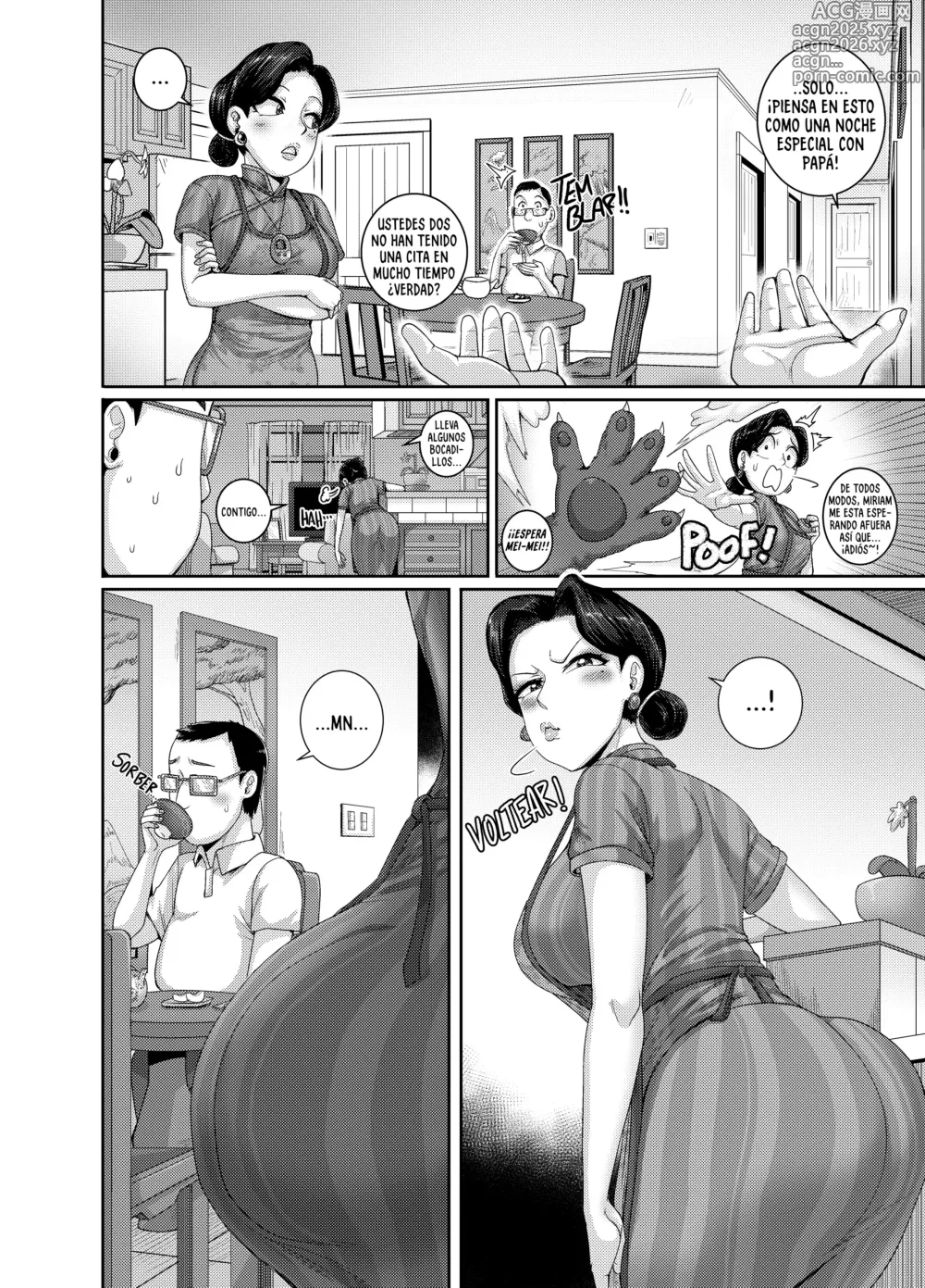 Page 4 of doujinshi Apareándose con RED