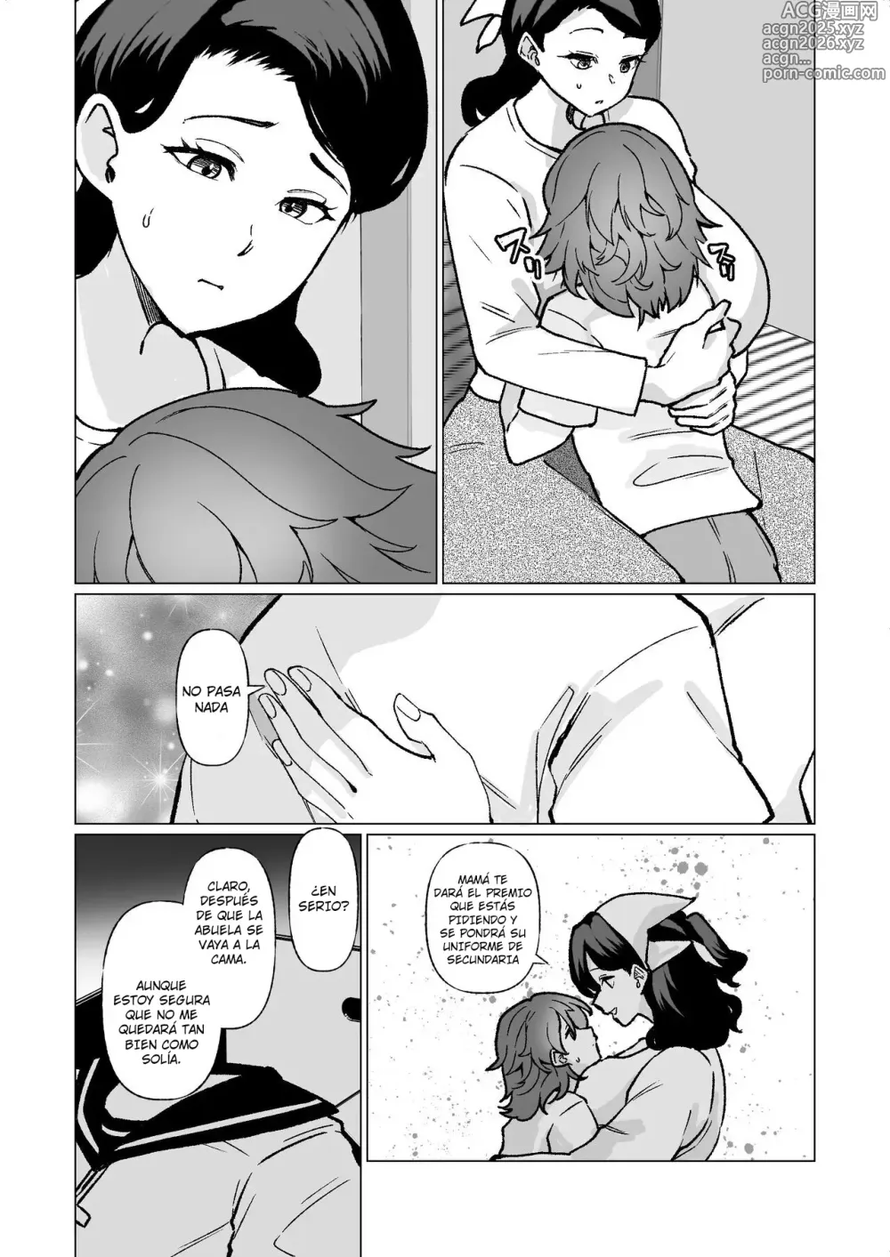 Page 31 of doujinshi La Noche que me Entregué a mi Hijo en la Parada del Bus