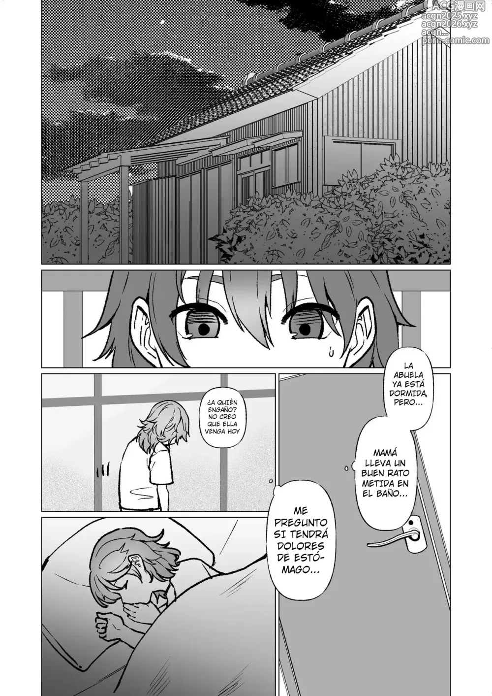 Page 32 of doujinshi La Noche que me Entregué a mi Hijo en la Parada del Bus