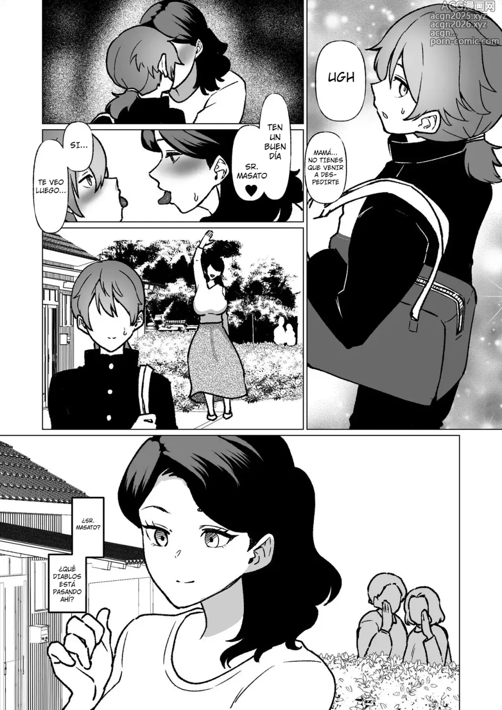 Page 53 of doujinshi La Noche que me Entregué a mi Hijo en la Parada del Bus