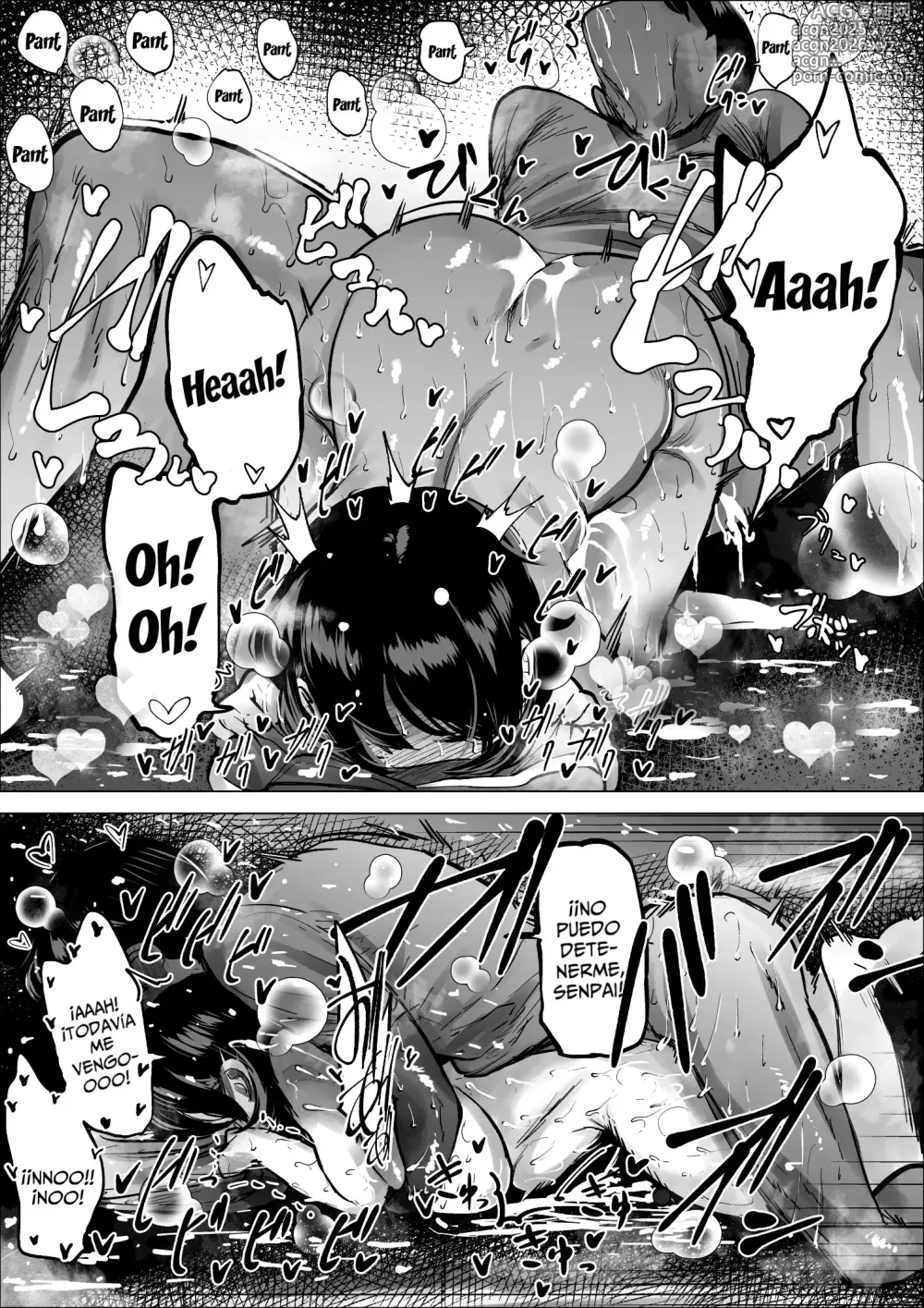 Page 40 of doujinshi La Gerente Del Club De Atletismo Me Deja Hacer Lo Que Quiera Con Ella Si Eso Me Hace Correr Más Rápido