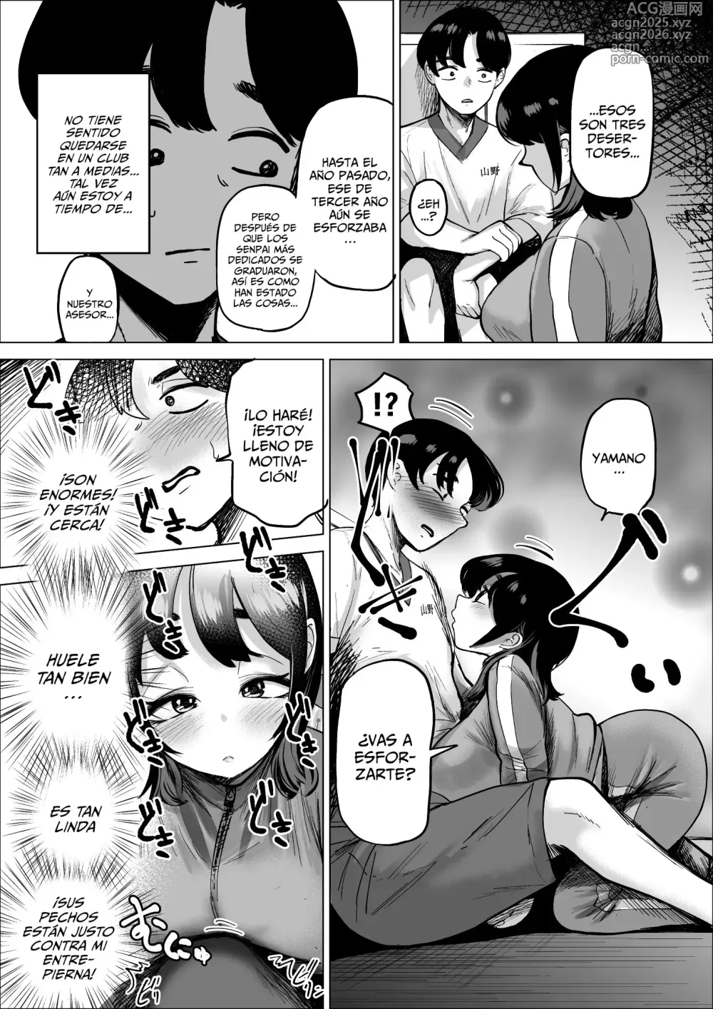 Page 7 of doujinshi La Gerente Del Club De Atletismo Me Deja Hacer Lo Que Quiera Con Ella Si Eso Me Hace Correr Más Rápido