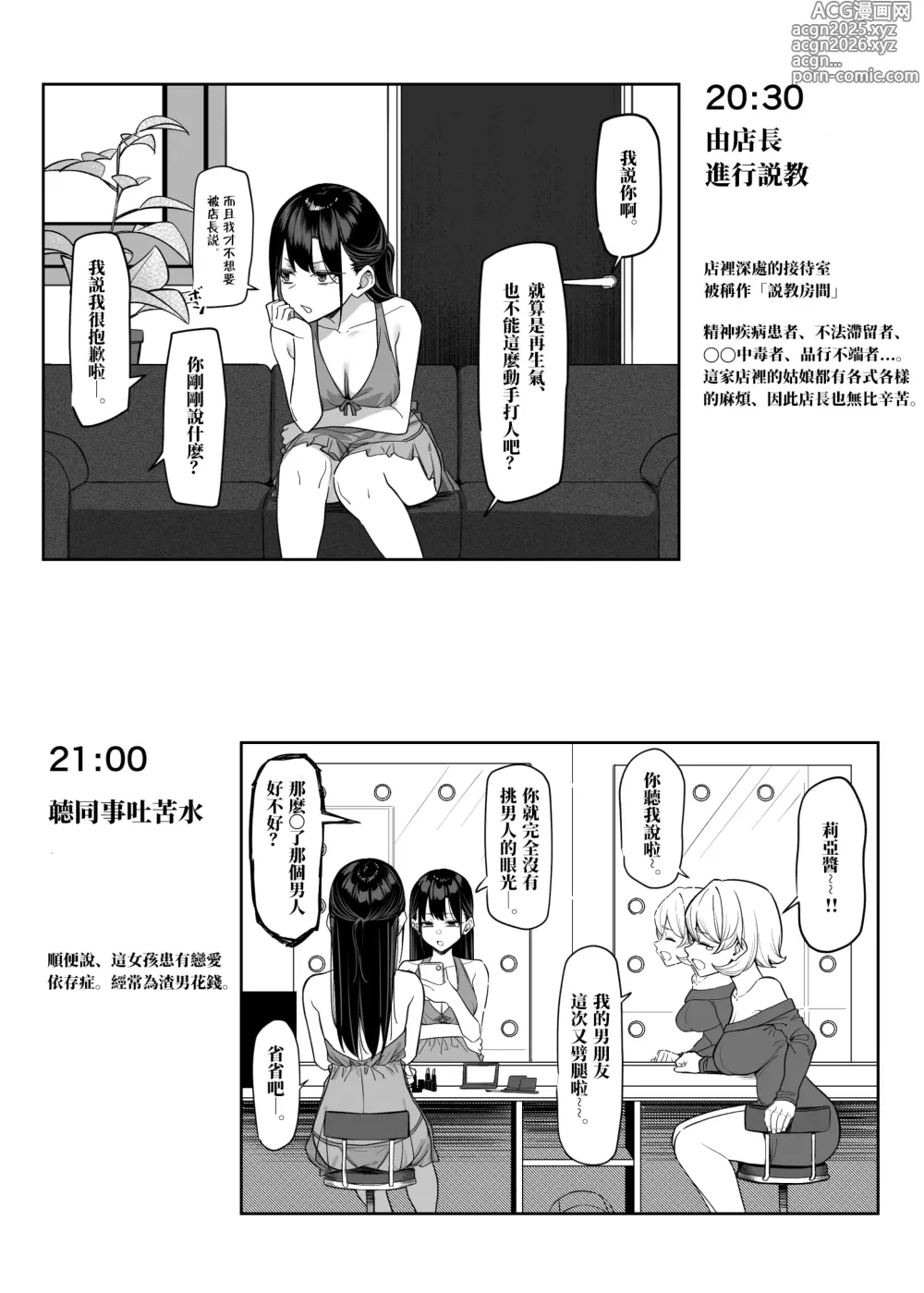 Page 4 of doujinshi Ecchi na Omise ni Ittara, Mukashi no Doukyuusei ga Ita Hanashi Bangai Hen