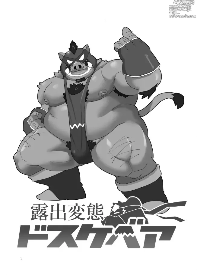 Page 2 of doujinshi Roshutsu Hentai Dosukebear Vol. 2