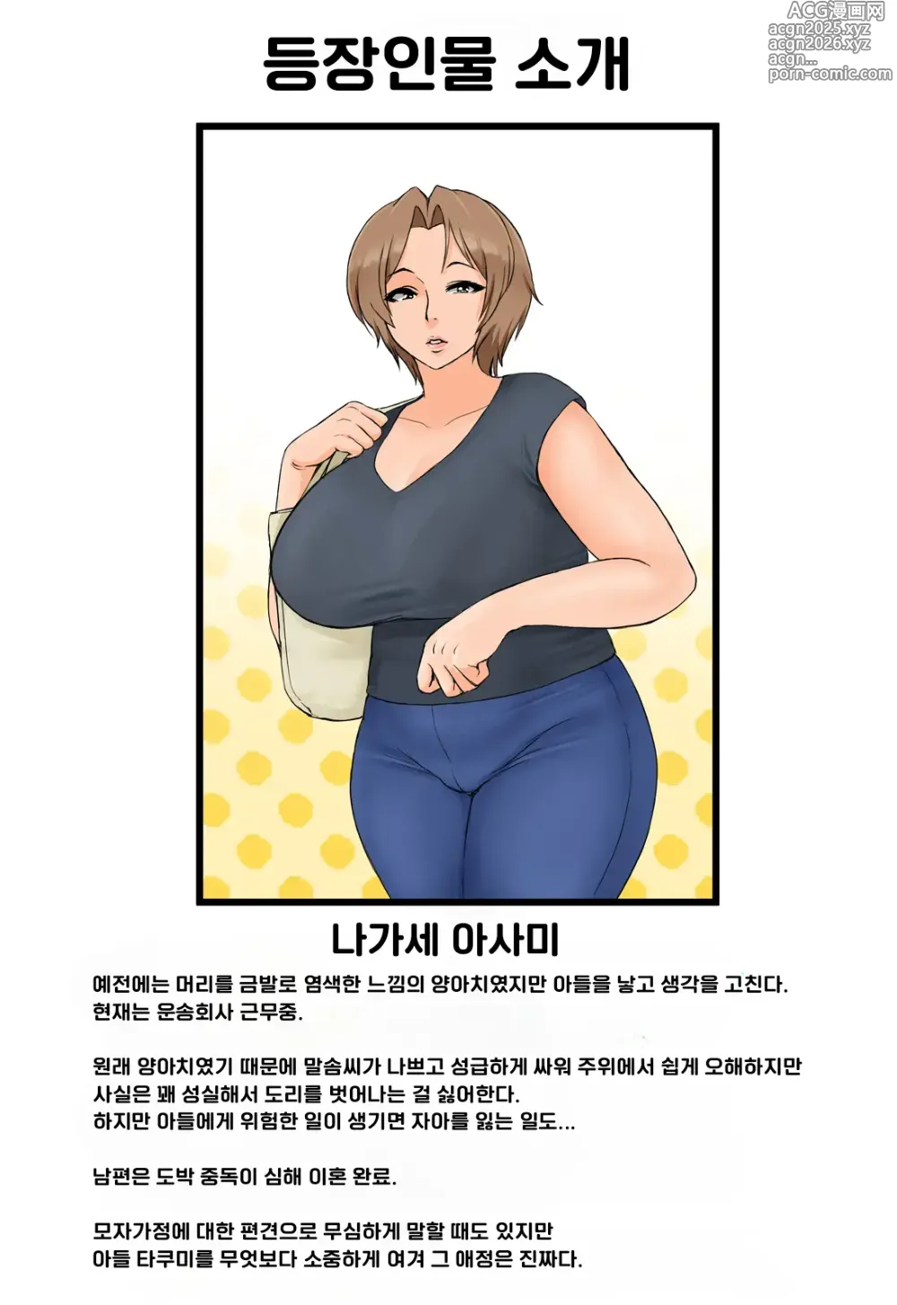 Page 2 of doujinshi 친구의 엄마가 몸매좋은 전직 양아치였기 때문에 약점잡고 좋을 대로 해봤다