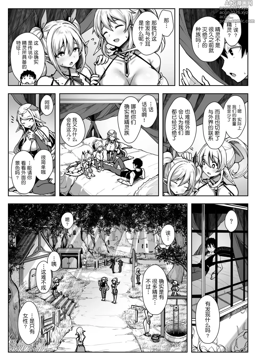 Page 8 of doujinshi エルフハーレム