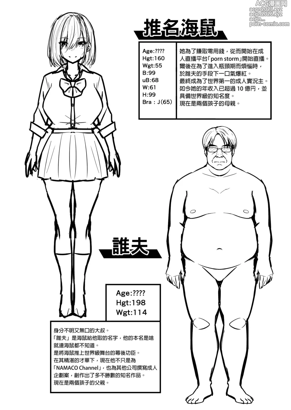 Page 33 of doujinshi 配信女子ナマコの生出し配信