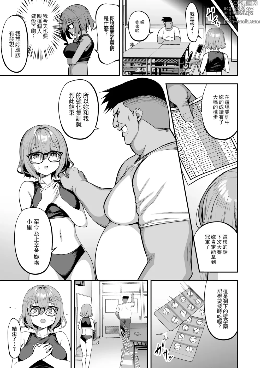 Page 29 of doujinshi 性強化合宿 2 -陸上メガネ娘・小里のNTR-