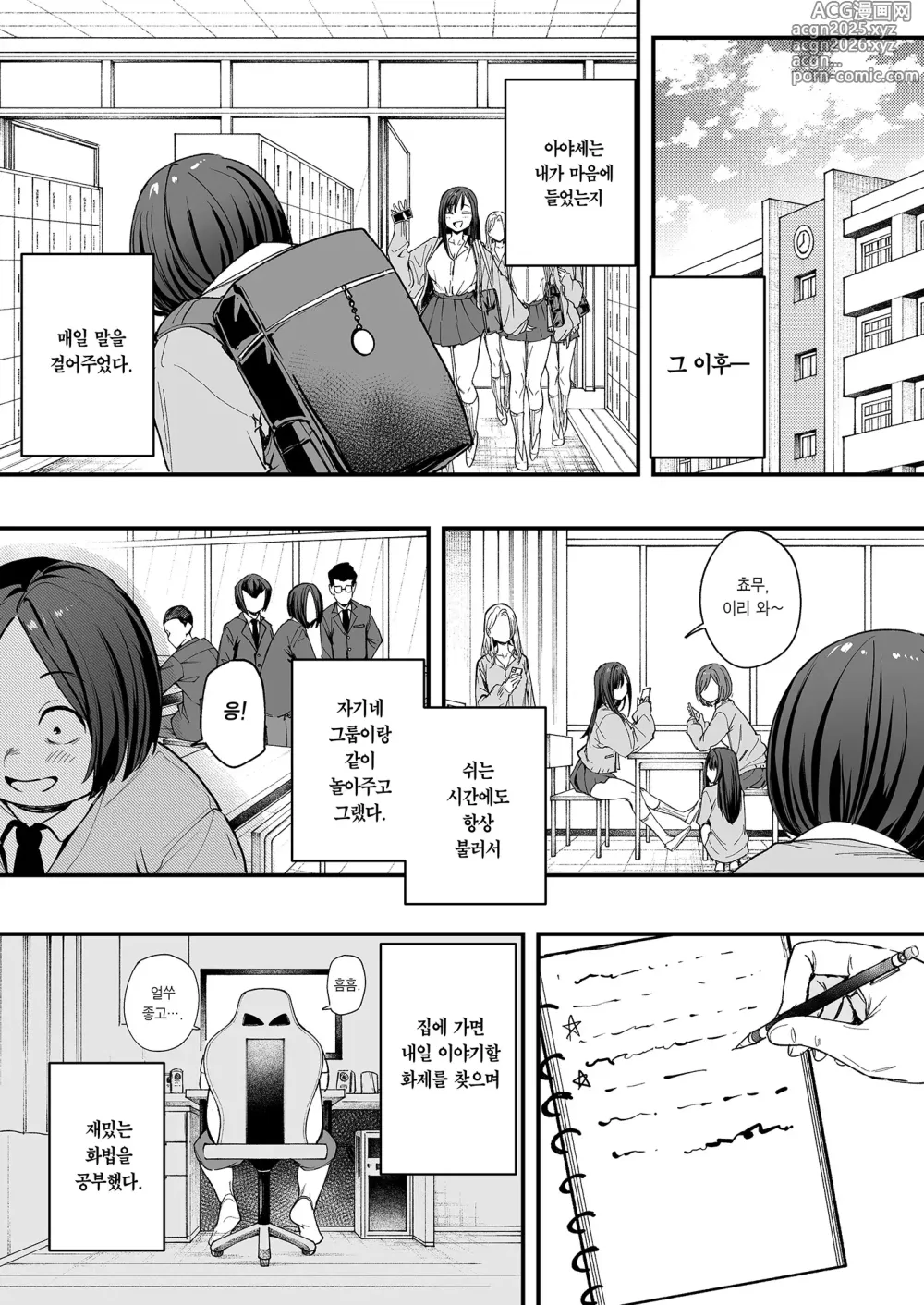 Page 21 of doujinshi 오타쿠인 내가 일진 갸루와 사귀기까지의 이야기