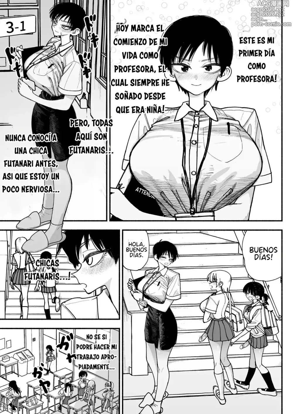 Page 3 of doujinshi Futanari Joshikou no Onaho ~Itsudemo Sex Sasete Kureru Kiyowa de Yasashii Koushinchou Kyonyuu Sensei~