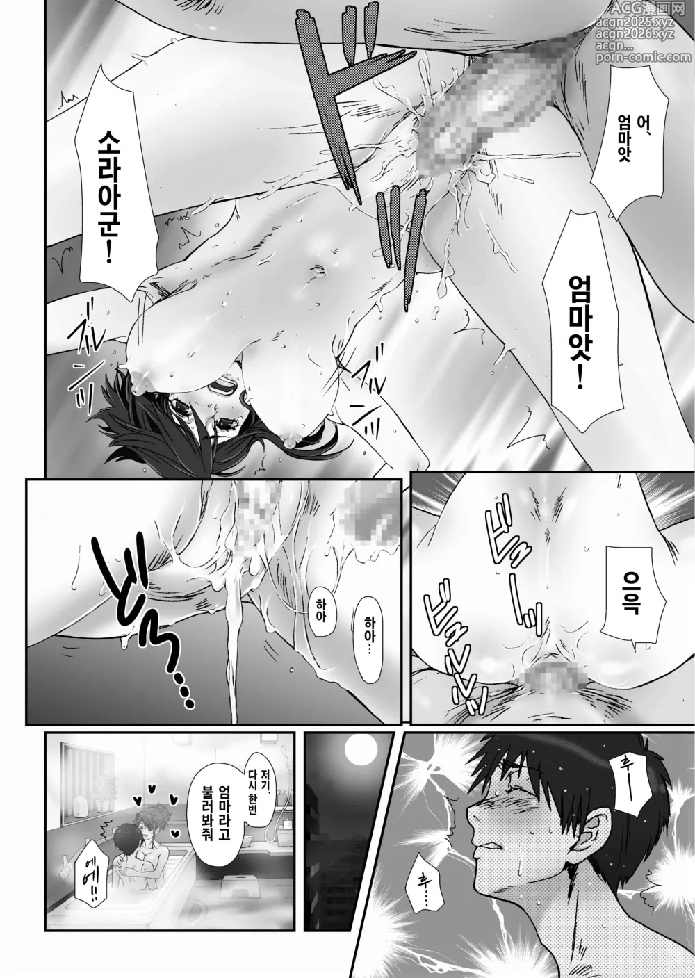 Page 14 of doujinshi Okaasan to Issyo