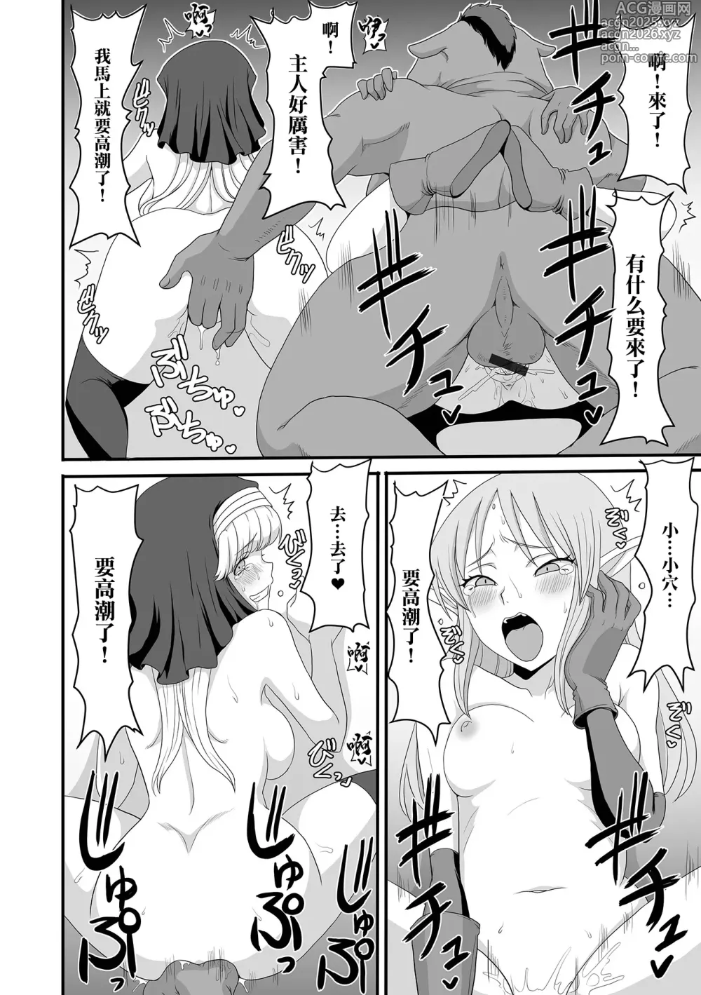 Page 14 of doujinshi Buta to Hito to Elf