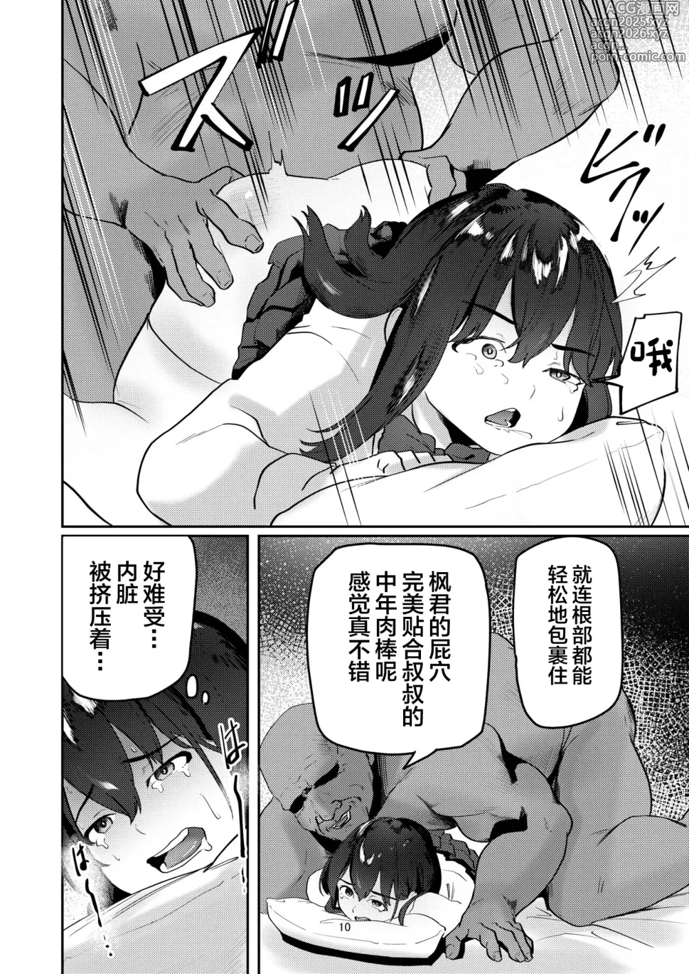 Page 10 of doujinshi Oji-san Chinpo ni Otosareru