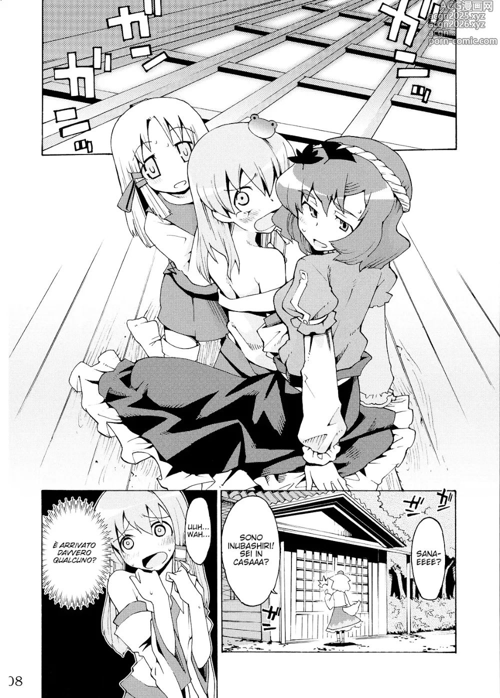 Page 8 of doujinshi Kami-sama to Issho! Happy every day!