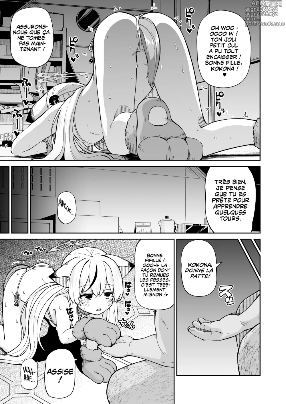 Page 9 of doujinshi Kokona la mignonne petite chienne