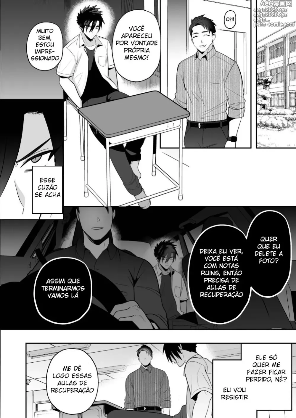 Page 12 of doujinshi Seito Shidou ~Namaiki Furyou no Tame no Mesu Ochi Kousei Kyouiku~