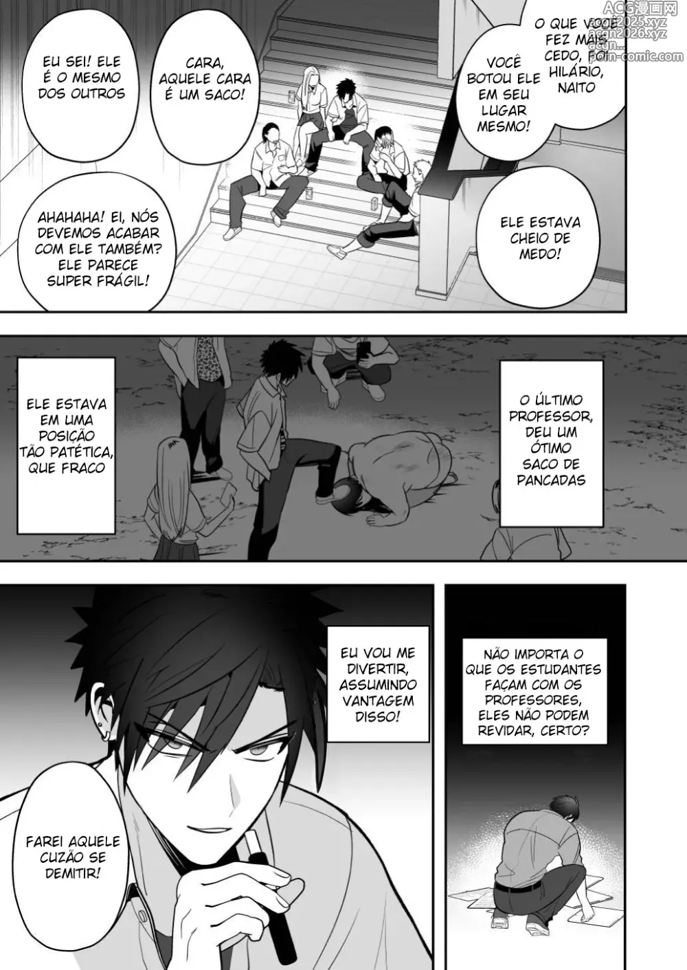 Page 5 of doujinshi Seito Shidou ~Namaiki Furyou no Tame no Mesu Ochi Kousei Kyouiku~