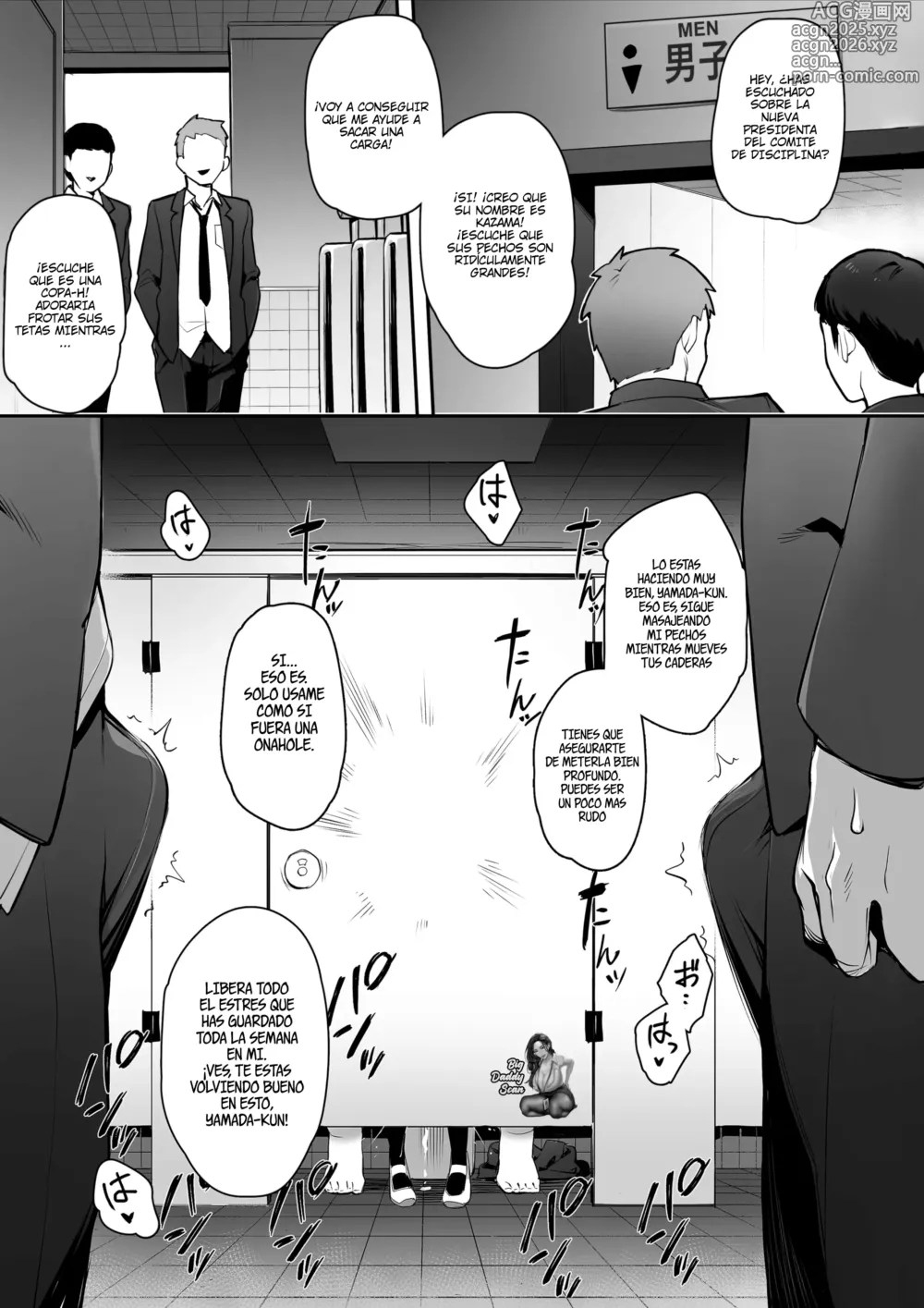 Page 14 of doujinshi Sobre La Nueva Presidenta Del Comité De Disciplina Y Sus Enormes Tetas