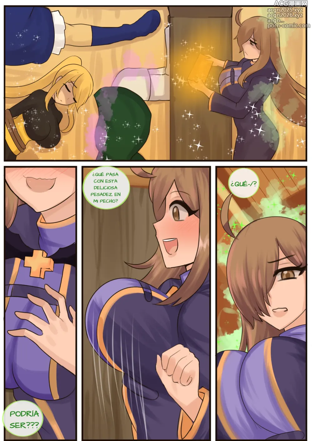 Page 12 of doujinshi Wiz and Darkness swap?