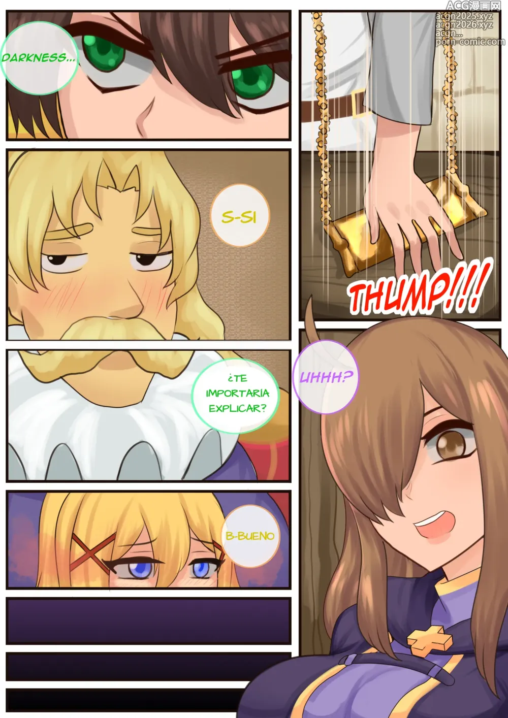 Page 3 of doujinshi Wiz and Darkness swap?