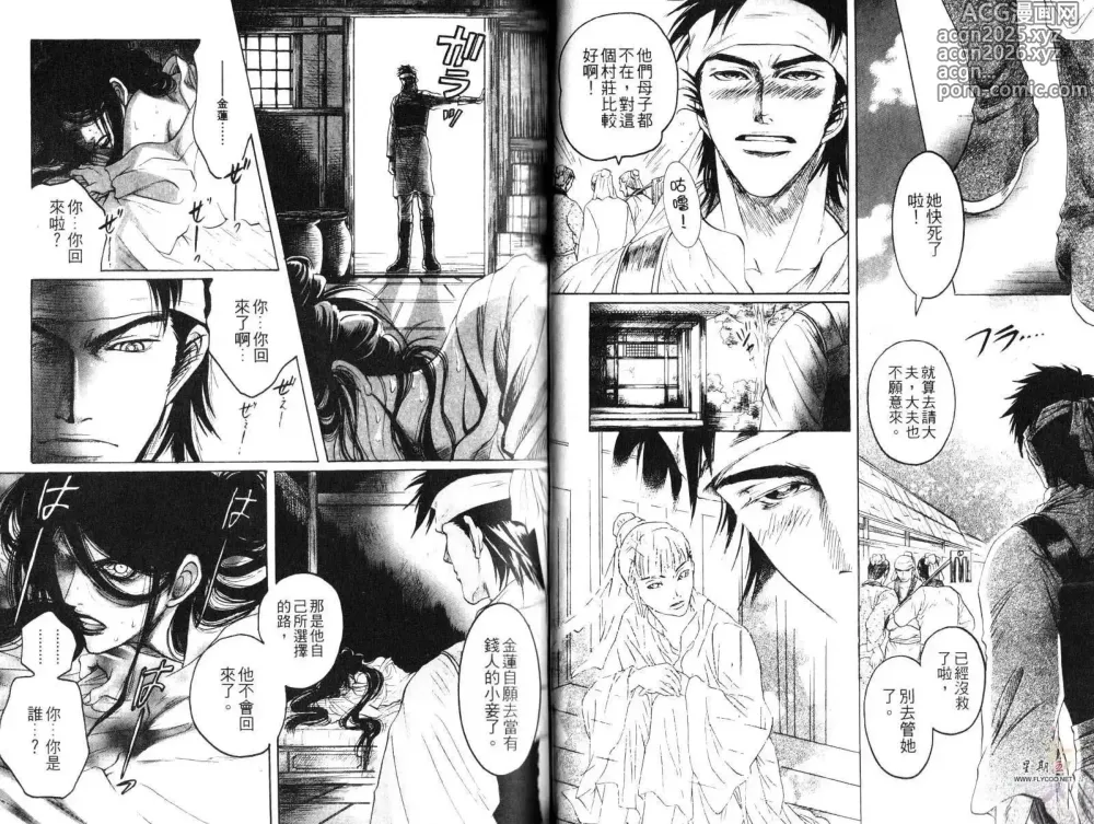 Page 23 of manga 金瓶梅奇傳 火焰之吻