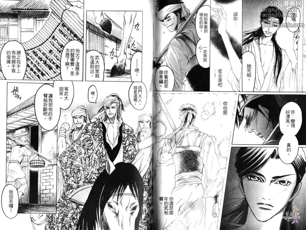 Page 44 of manga 金瓶梅奇傳 火焰之吻