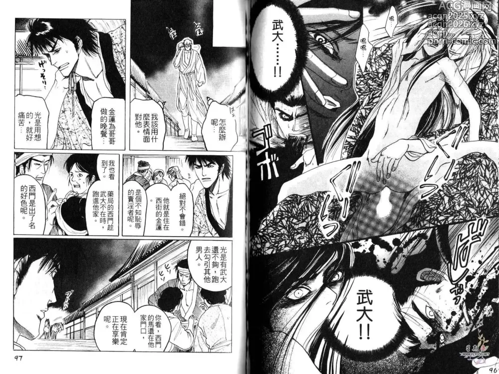 Page 50 of manga 金瓶梅奇傳 火焰之吻