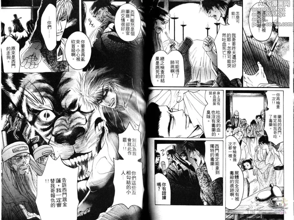 Page 54 of manga 金瓶梅奇傳 火焰之吻
