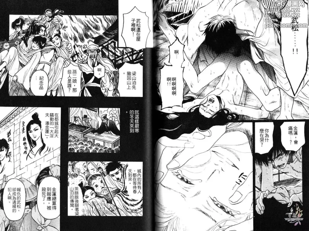 Page 91 of manga 金瓶梅奇傳 火焰之吻