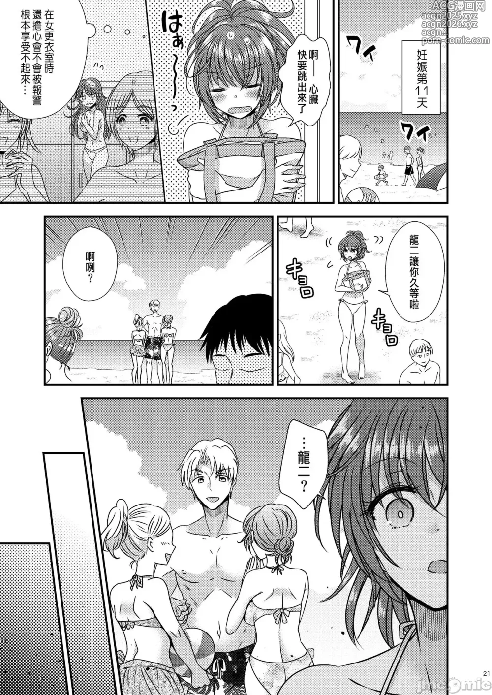 Page 19 of doujinshi TS母子手账
