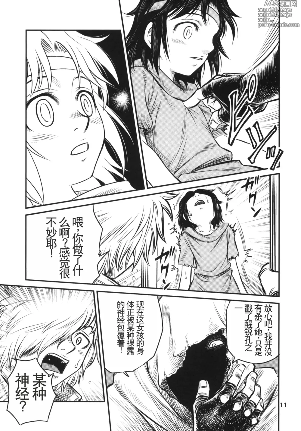 Page 10 of doujinshi Seikimatsu Tetsu Kamen Densetsu