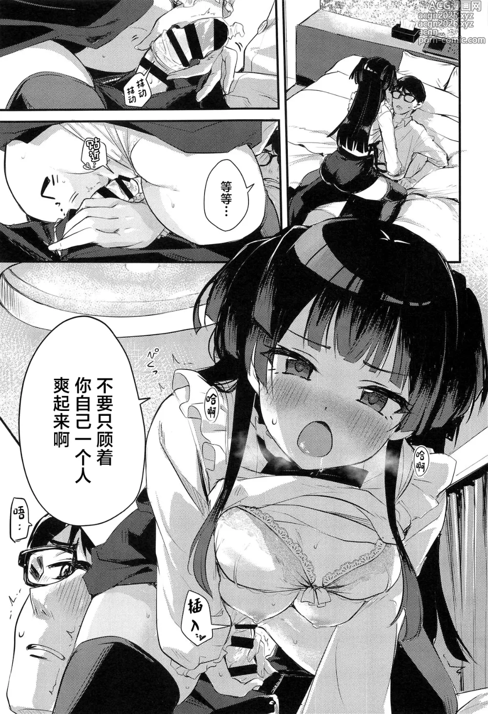 Page 8 of doujinshi Fuyuko no Stress Hassan ni Tsukiawasareru Hanashi