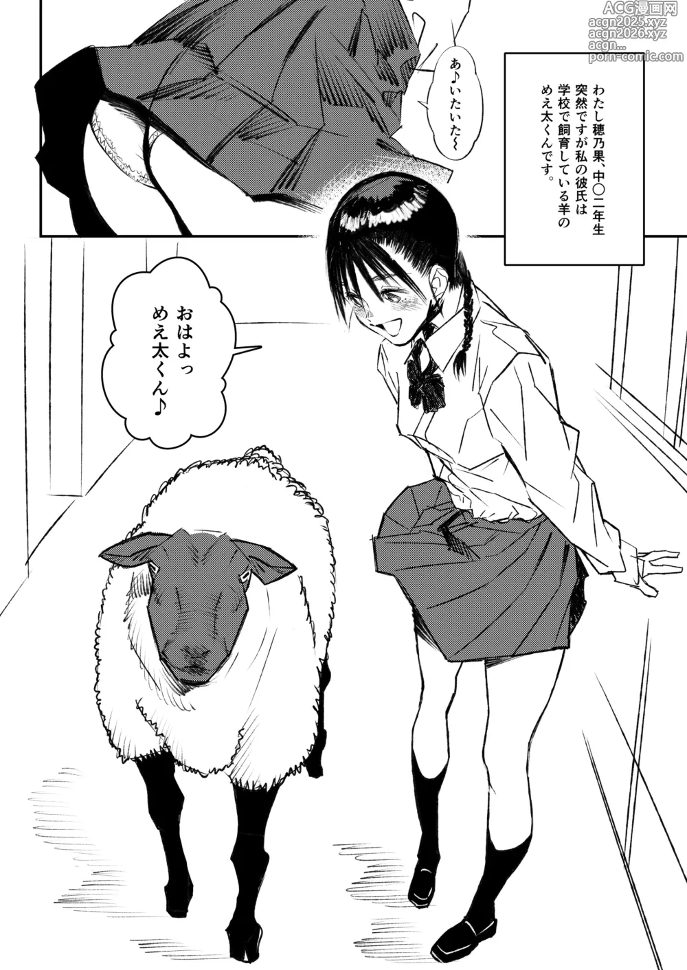 Page 4 of doujinshi Hitsuji no Kimochi+After+More After