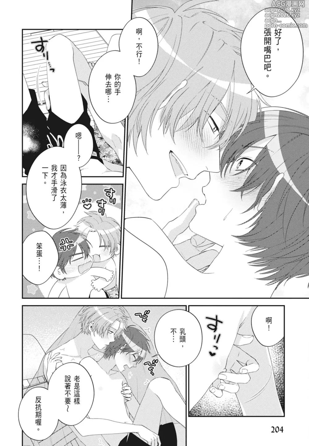 Page 206 of manga 王子殿下的抱枕
