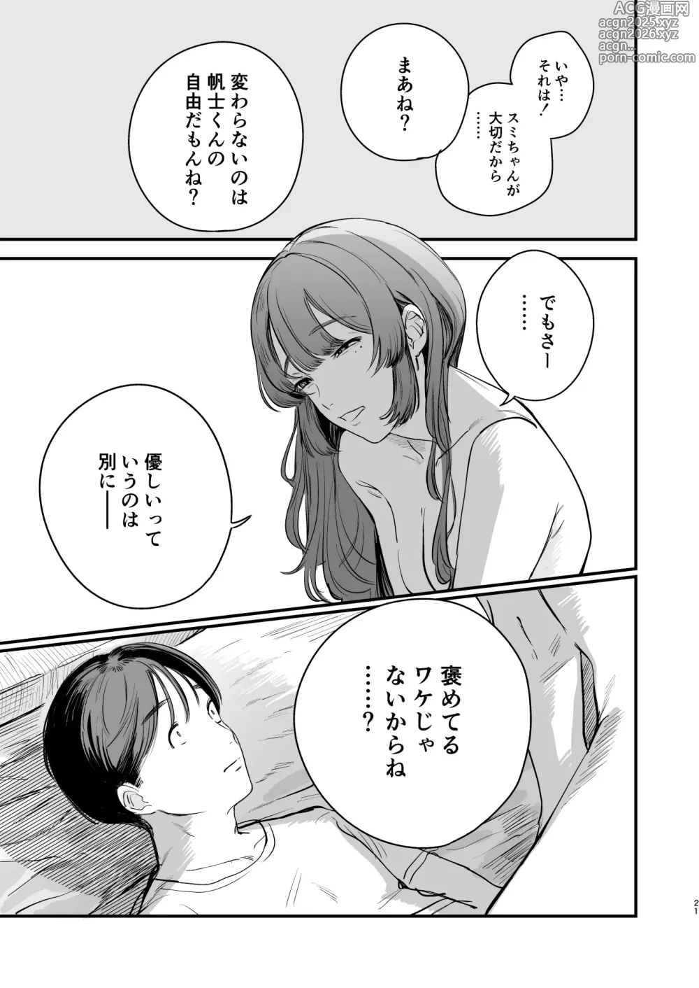 Page 22 of doujinshi Hatsukoi wa Nigai Seishun no Aji