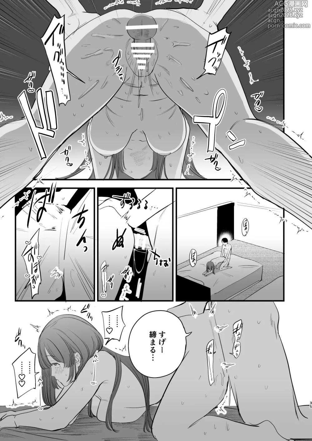 Page 36 of doujinshi Hatsukoi wa Nigai Seishun no Aji