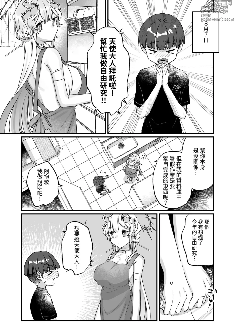 Page 16 of doujinshi 续·淪為飛機杯的機械天使和我的暑假