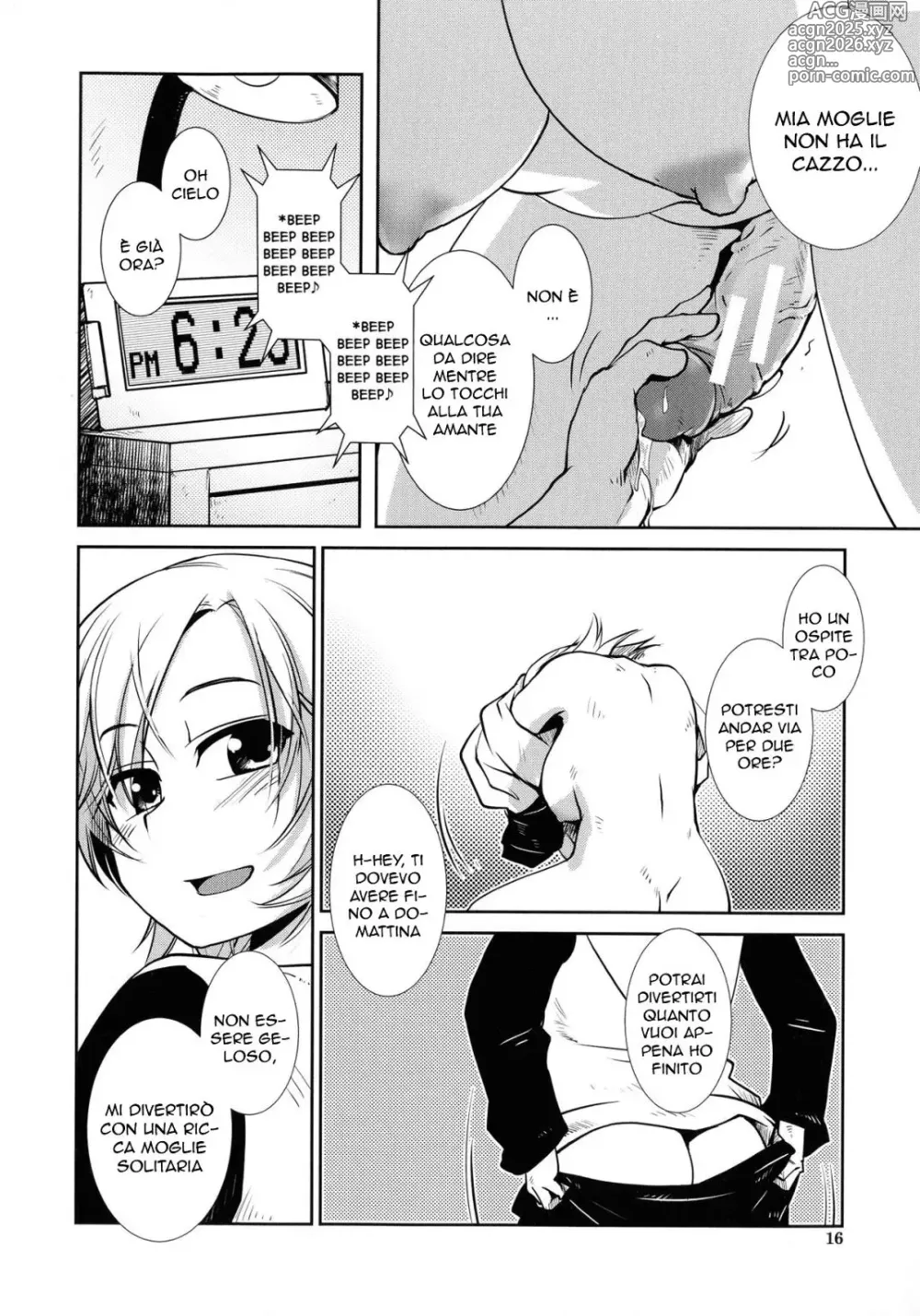 Page 11 of manga Lei soddisfa tutti